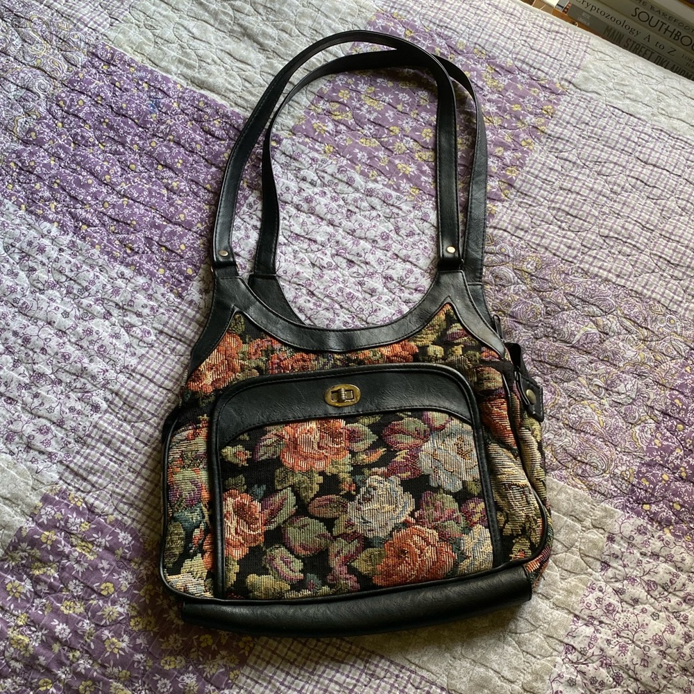 90s floral bag